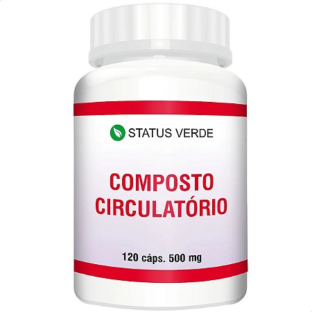 Composto Circulatório 120 Cáps - Status Verde