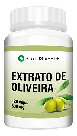 Extrato de Oliveira 120 Cáps - Status Verde