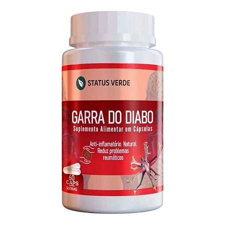 Garra do Diabo 60 Cáps - Status Verde