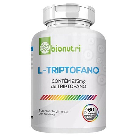 L-Triptofano 60 Cáps - Bionutri