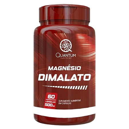 Magnésio Dimalato 60 Cáps - Quantum