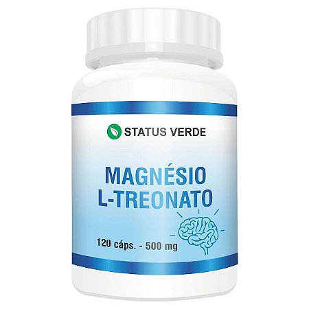 Magnésio L-treonato 120 Cáps - Status Verde