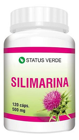 Silimarina Cardo Mariano 120 Cáps - Status Verde