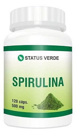 Spirulina 120 Cáps - Status Verde