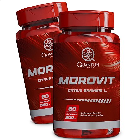 2 Potes Morovit Kit 120 Cáps - Quantum