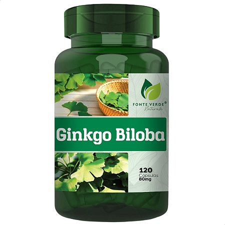 Ginkgo Biloba 120 Cáps - Fonte Verde