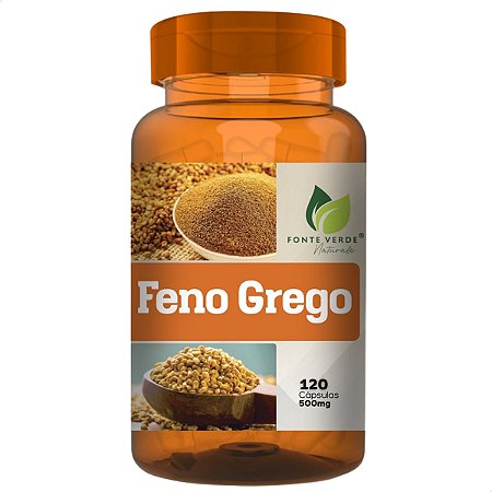 Feno Grego 120 Cáps - Fonte Verde