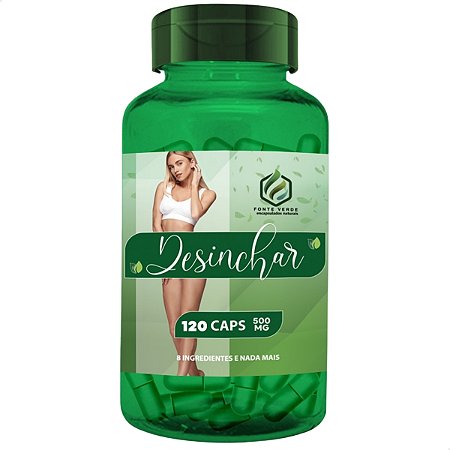 Desinchar Dia 120 cáps - Fonte Verde