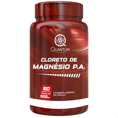 Cloreto de Magnésio P.A. 60 Cáps - Quantum