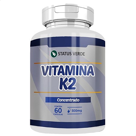 Vitamina K2 60 Cáps - Status Verde