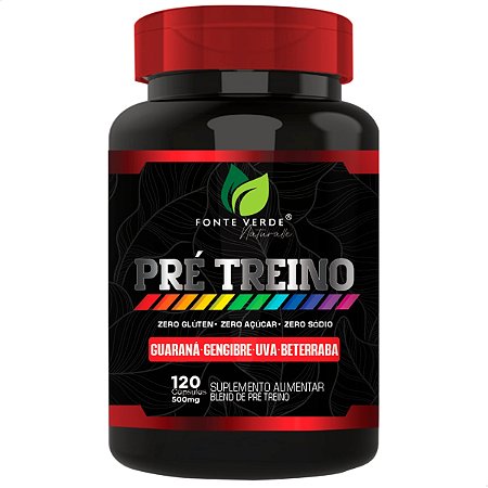 Pré Treino 120 Cáps - Fonte Verde