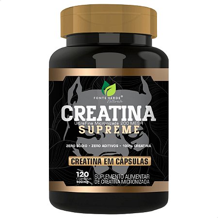 Creatina Supreme 120 Cáps - Fonte Verde