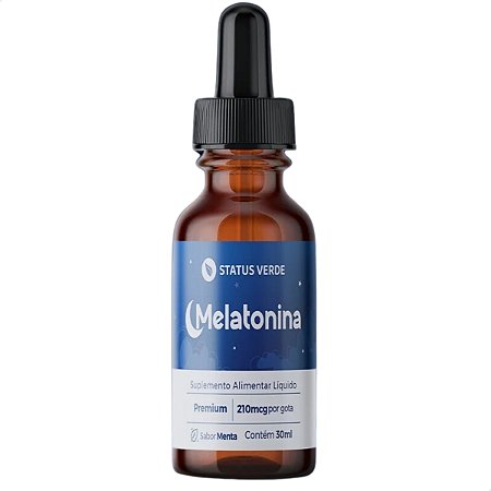 Melatonina Premium 30ml - Status Verde