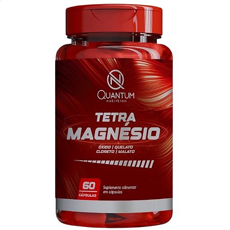 Tetra Magnésio 60 Cáps - QUANTUM