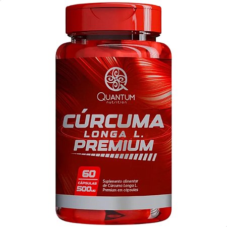 Cúrcuma Longa L. Premium 60 Cáps - QUANTUM