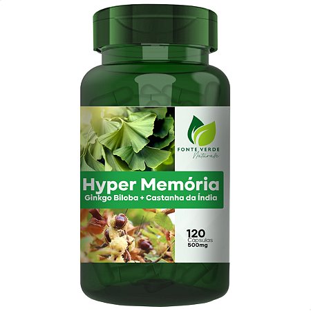 Hyper Memória 120 Cáps - Fonte Verde