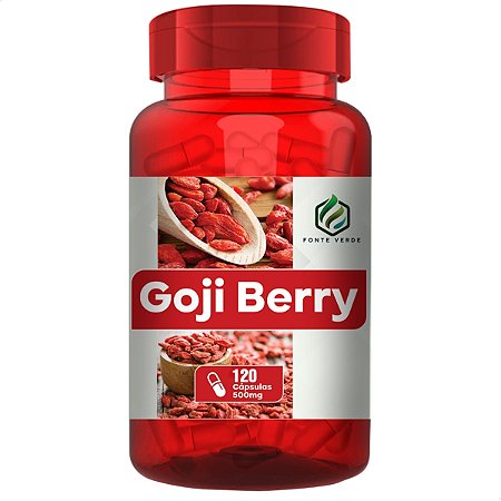 Goji Berry 120 Cáps - Fonte Verde