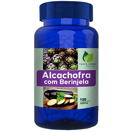 Berinjela com Alcachofra 120 Cáps - fonte Verde
