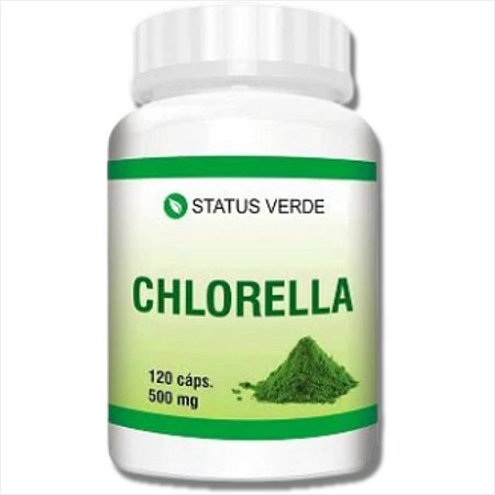 Chlorella 120 Cáps - Status Verde