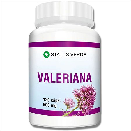 Valeriana 120 Cáps - Status Verde