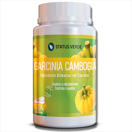 Garcinia Cambogia 120 Cáps - Status Verde