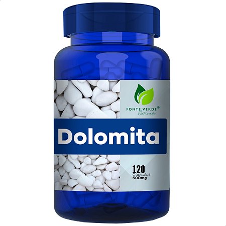 Dolomita 120 Cápsulas - Fonte Verde