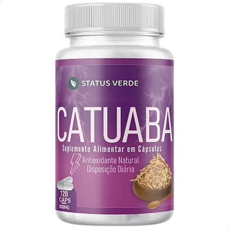 Catuaba 120 Cáps - Status Verde