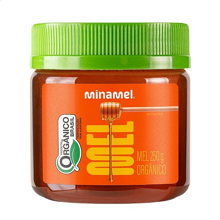 Mel Organico Silvestre Puro 250g - Minamel