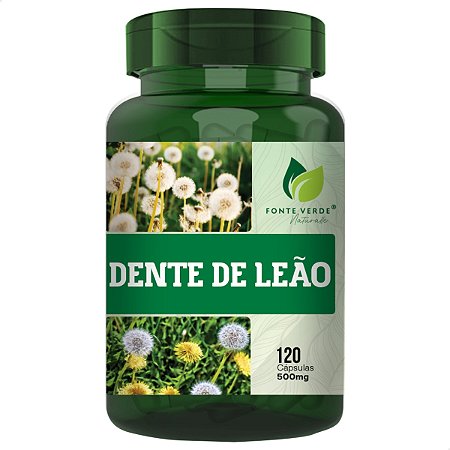Dente de leão 120 cáps - Fonte Verde