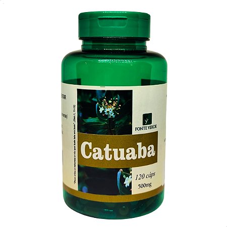 Catuaba 120 Cápsulas - Fonte Verde