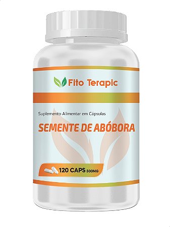 Semente De Abobora 120 Cáps - Fito Terapic