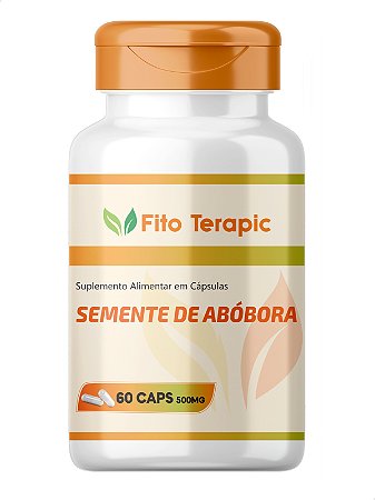 Semente De Abobora 60 Cáps - Fito Terapic