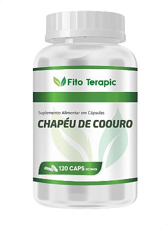 Chapéu De Couro 120 Cáps - Fito Terapic