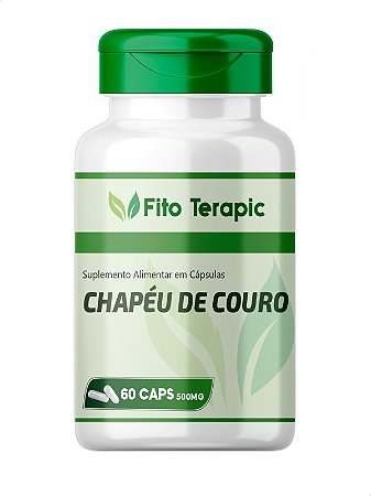 Chapéu De Couro 60 Cáps - Fito Terapic