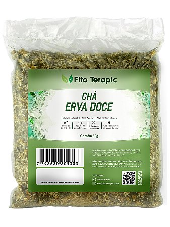 Chá Erva Doce 30g - Fito terapic