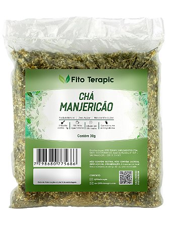 Chá Manjericão 30g - Fito Terapic