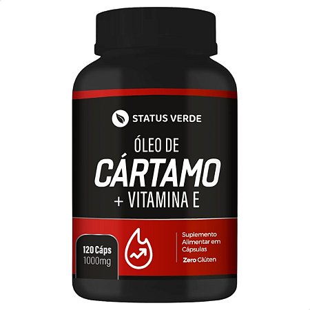 Óleo de Cártamo 120 Caps - Status Verde