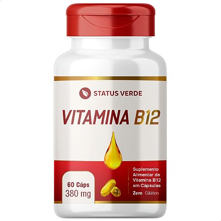 Vitamina B12 SoftGel 60 Cáps - Status Verde
