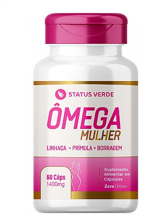 Ômega Mulheres 60 Cáps - Status Verde