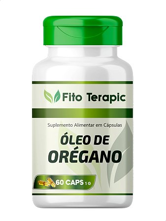 Óleo de Orégano 60 Caps - Fito Terapic