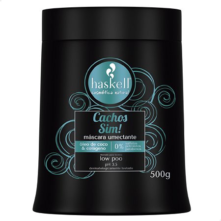 Mascara Umectante 500g Haskell Cachos Sim!