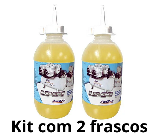 Kit 02 unidades Óleo Lubrificante LS-04 500ml - AirZap