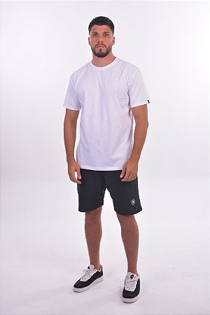 CAMISETA BÁSICA ROUND BRANCA