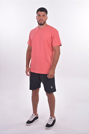 CAMISETA BÁSICA ROUND SALMÃO
