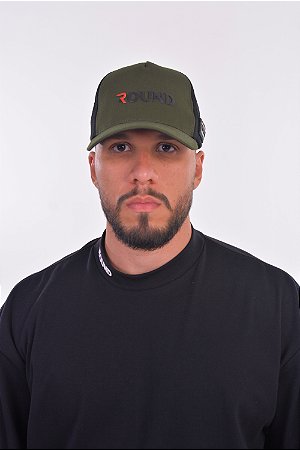 BONÉ VERDE MILITAR ROUND