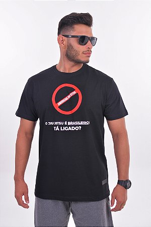 CAMISETA JIU-JITSU É BRASILEIRO ROUND