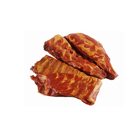 Costelinha de Porco Defumada- Peso aproximado 500 Gr
