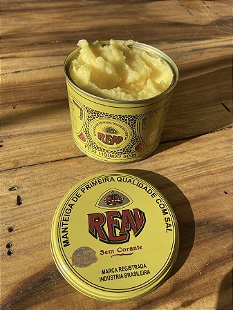 Manteiga Artesanal Real - Lata 200 GR