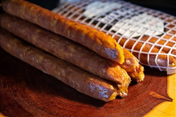 LINGUIÇA HÚNGARA - CARNE SUÍNA MAGRA E DEFUMADA - MÉDIA 300G