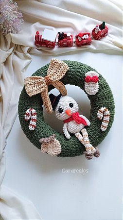 Guirlanda Natal - Boneco de Neve